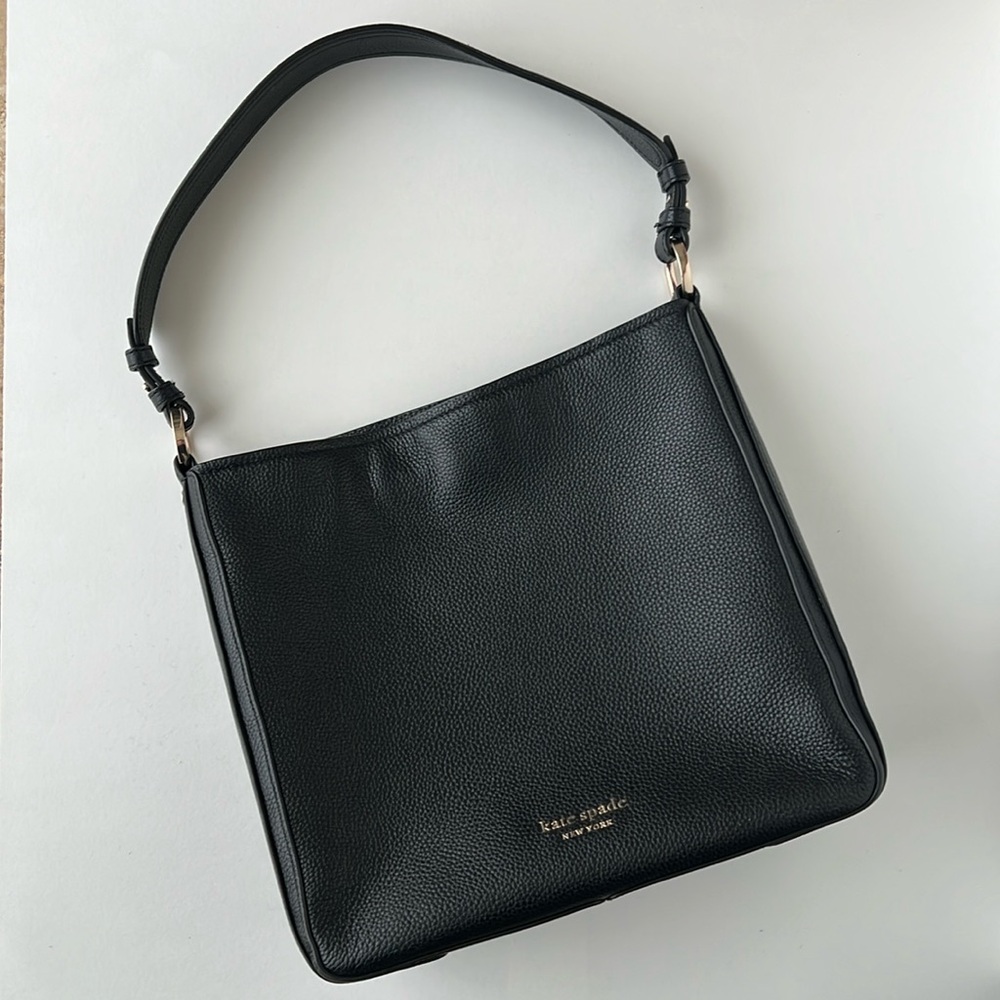 Kate Spade Black Leather Shoulder Bag